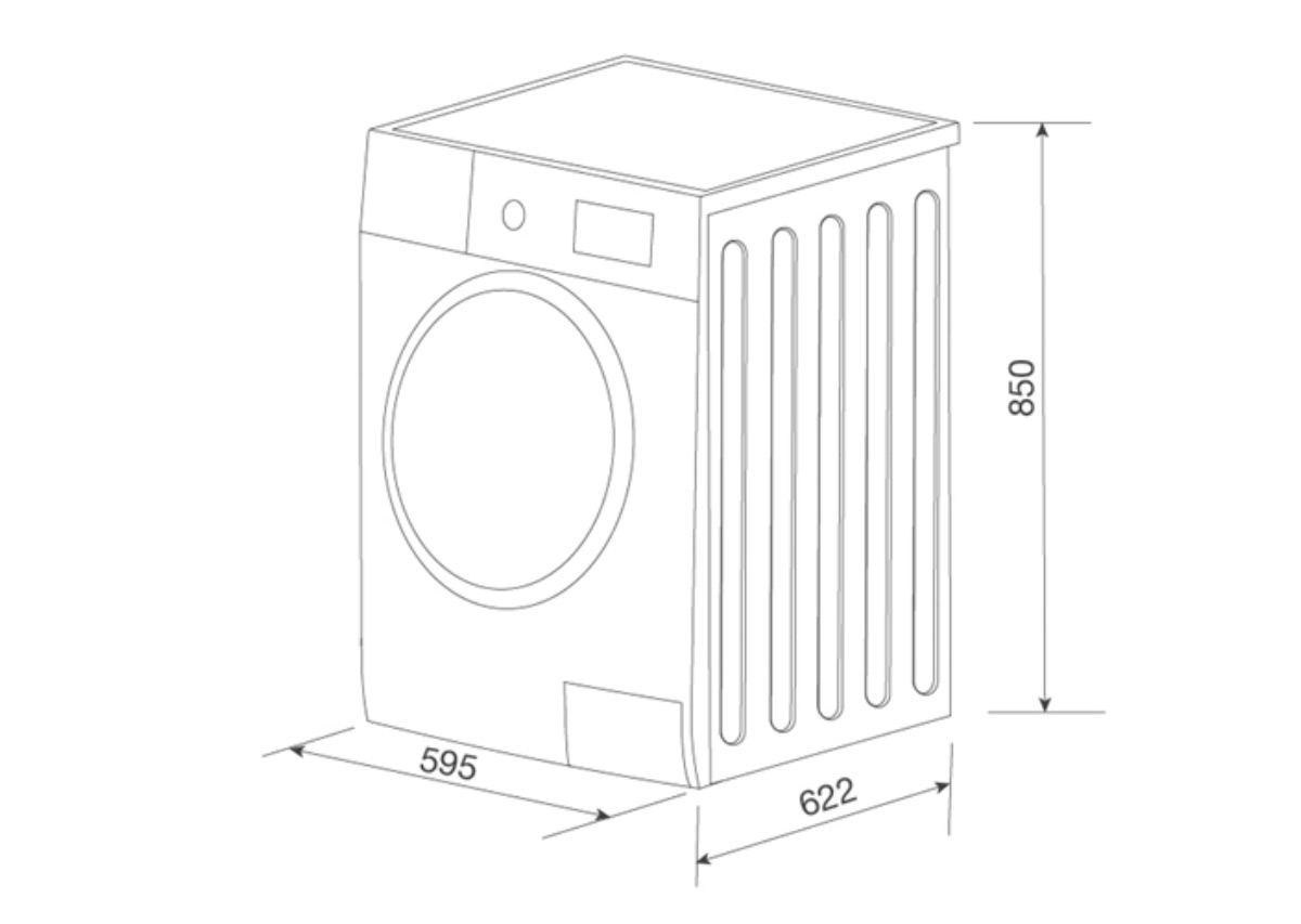 Thông số kỹ thuật của máy giặt Malloca MWM-C1903E
