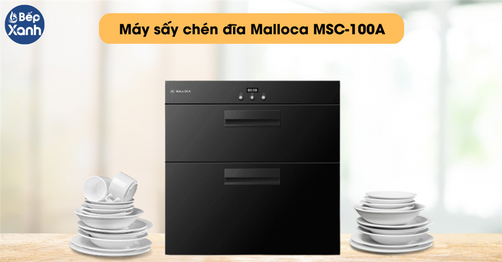 Máy sấy chén Malloca MSC-100A